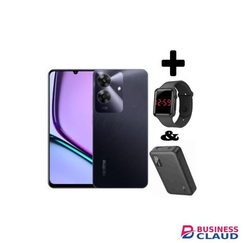 Realme Note 60- 6.74'' Inch, 3GB RAM + 64GB, 5000mAH+Led Watch+Power Bank