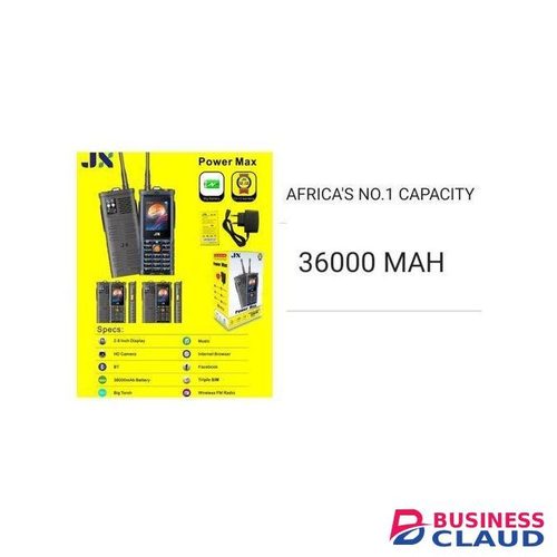 Jx Power MaxAfricas Number 1 Capacity 36000 Max 2.8 Screen Big Screen 4d Music Power Bank