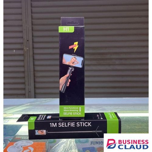 H1 Bluetooth Selfie Stick, Foldable Extendable Phone Tripod with Remote Shutter Control for Perfect Shots