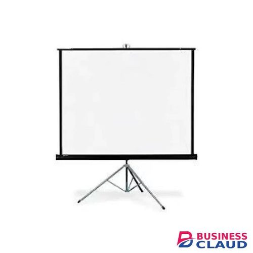 Light Wave LW TPS -240T - TRIPOD PROJECTOR SCREEN 240 x 240 CMS 94 by 94 Inches)
