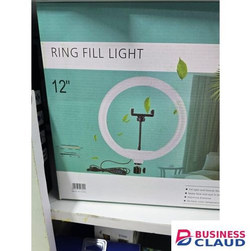 12-Inch LED Ring Light for Clear Video Calls