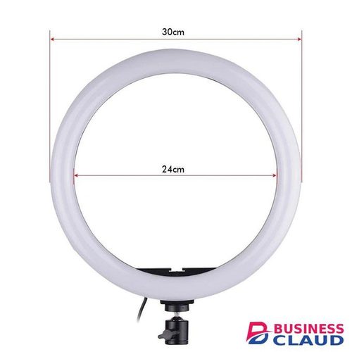 Selfie & Video Recording 12-Inch LED Ring Light With USB Power & Light Stand
