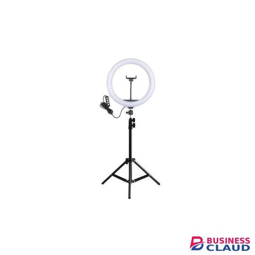 High-Quality 10-Inch Ring Light with Heavy-Duty 2.1m Stand, Wireless Remote & Adjustable Color Temperature – Ideal for Video Calls