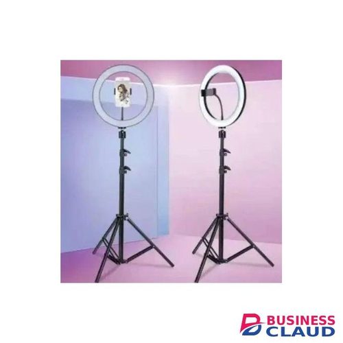 2025 Best LED 10" Ring Light with 2.1m Extendable Stand – Perfect for Live Streaming, Makeup Tutorials & Product Videos