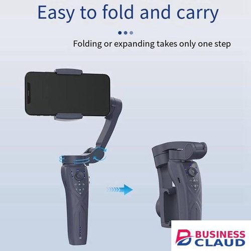 F12 3-Axis Handheld Gimbal Smartphone Stabilizer Cellphone Selfie Stick for Phone Vlog Anti Shake Video Recording