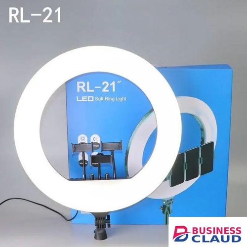 RL-21 21" LED Ring Light with Foldable Tripod for Easy Transport