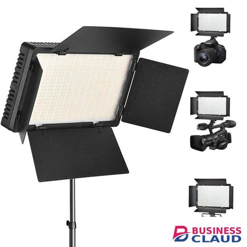 U800pro LED Photography Lighting Kit With Tripod – Dimmable, Portable, And Ideal For Live Broadcasts
