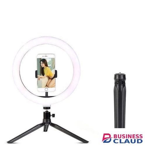 Selfie Ring Light 10 Inch With Tripod Stand & Phone Holder For Live Streaming Makeup LED Fill Light For Selfie Live Stream/Makeup/Youtube/Tiktok