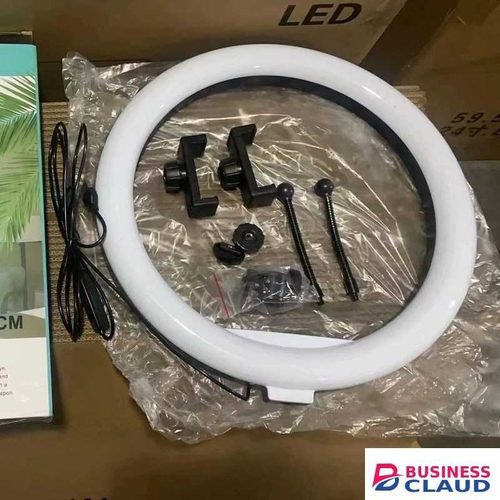 14-Inch LED Ring Fill Light with Adjustable Tripod and Remote Control for Makeup Artists