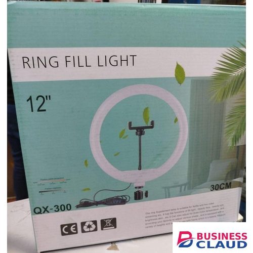 Premium 12-Inch LED Ring Light With 3 Lighting Tones, Phone Clamp, And USB-Powered Tripod For Influencer Content Creation
