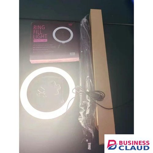 10-Inch LED Ring Light With Tripod Stand And Bluetooth Shutter For Selfies And Group Photos