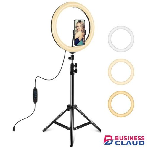 12 inch Remote control touch multi-function Ring Light Red Live Spot Fill light with tripod net