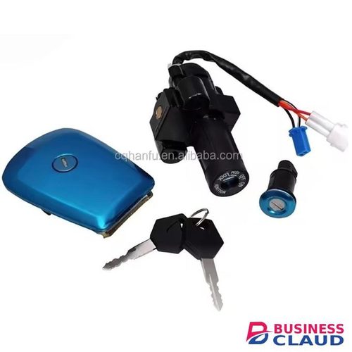 Universal Ignition Main Switch Lock Fuel Gas Cap Key Set For TVS HLX125 Motorcycle