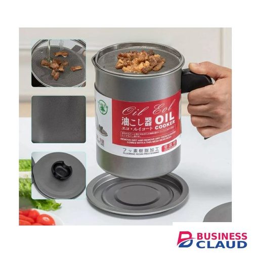 1.4litres oil filter/ oil siever stainless Steel container