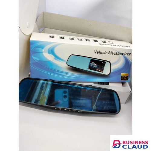 Vehicle Blackbox DVR Rear View Mirror Dual Recorder 1080 HD