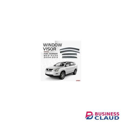 Wind Breakers / Window visors For Toyota Harrier window 2003- 2013