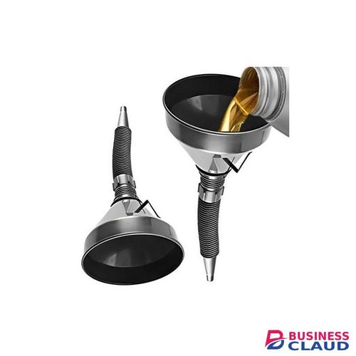 Car Engine Refueling Funnel Filter Oil Gasoline Filling Strainer Extension Pipe Hose Funnels Tool