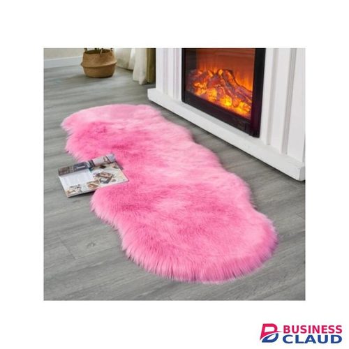 Home Rabbit faux fur bedside/throw carpet ( 180*60cm)