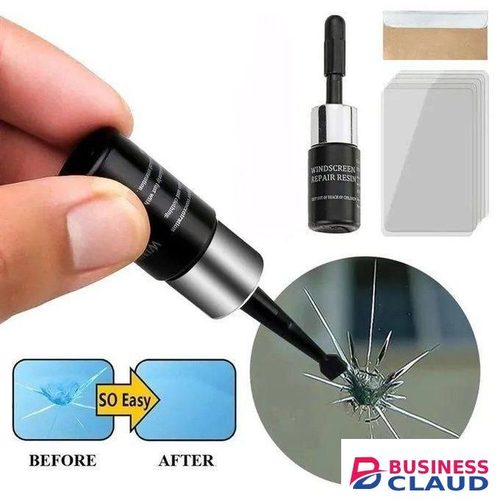 Auto glass repair fluid vehicle windscreen glass repair resin kit car
