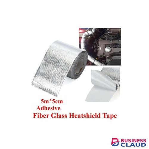 Thermal Tape Thermal Exhaust Tape Air Intake Turbo Insulation Shield Wrap Reflective Heat Barrier Self Adhesive Engine Header Roll
