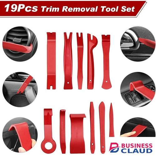 19 Pcs, Car Trim Removal Tool Kit, Car Panel Removal Kit