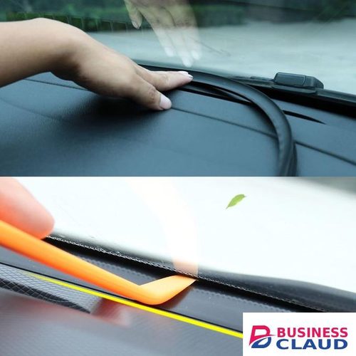 1.6m Soundproof Dustproof U Type Rubber Edges Sealing Strip Noise Insulation For Auto Car Dashboard Windshield Push Seal Gap Engine Noise Trim-Dry Air Car-All Vehicles Sealant Tape Sound Deadening