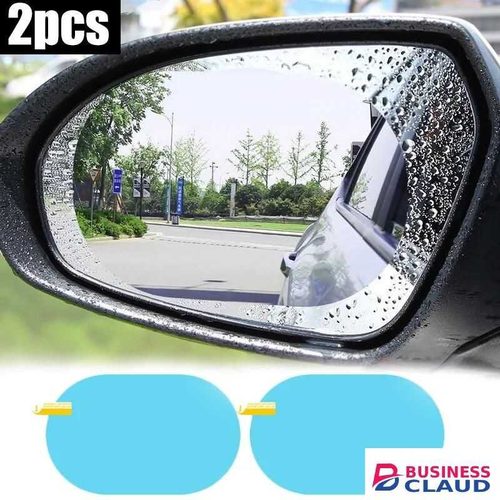 2 pieces Car rearview Mirror Rainproof Film Stickers Anti Fog Film Stickers