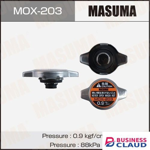 Masuma Radiator cap 0.9 kg/cm2, MOX-203