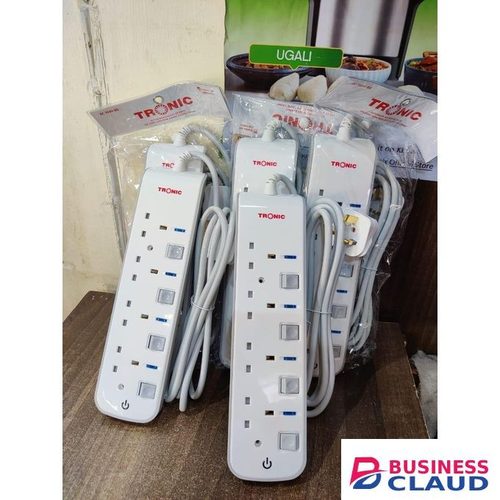 Tronic extension socket with switches 4 outlet extension socket