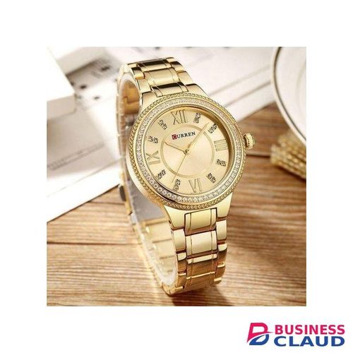 Curren Watch For Women Stainless Steel 30M Water Proof