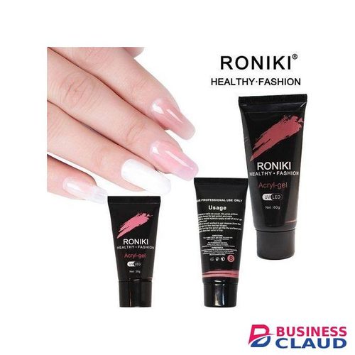 Roniki Acrylic Gel Crystal Nails UV Gel For Nail Art -30g