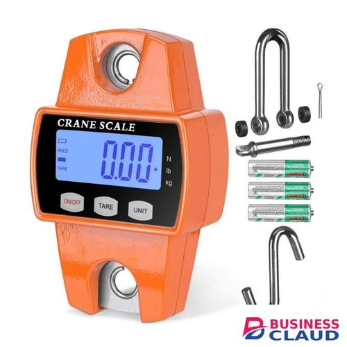 Mini Portable Crane Scale LCD Digital Electronic Hook Hanging Scale 300kg 0.1 kg