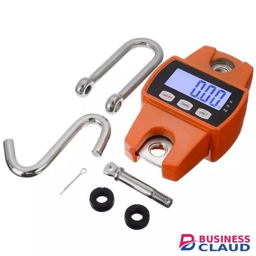 300kg Portable LCD Digital Crane Scale Hanging Scale Mini Electronic Hook