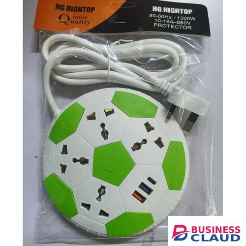 Hightop Extension 4Way + 2USB Ports + 1 Type C Port