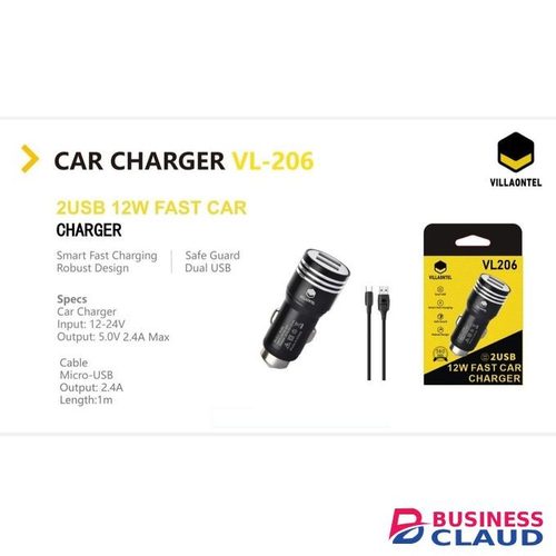 VILLAONTEL Vl_206 fast car charger