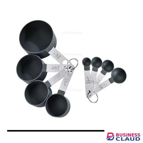 8 Pcs Multipurpose measuring spoons/Cups Kitchen Gadgets, Baking Accessories tools with stainless steel handles