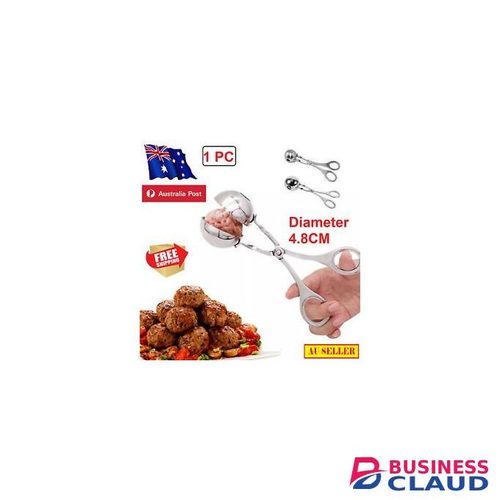 2pcs Meat Tenderizer, Kitchen Meatball Scoop Ball Maker Kitchen Accessories Kitchen Gadgets Non Stick Practical Meat Baller Meatball Clip Cooking Tool