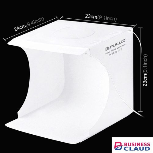 Small Foldable LED Light Tent 20x20cm For Gadget And Jewelry Photography With USB
