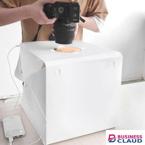 20x20cm LED Portable Studio Box With Bright Lighting For Watch Jewelry And Gadget Photography