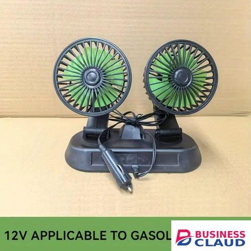2 speed Double headed vehicle fan