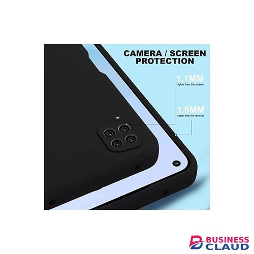 Silicone Slim Fit Cover for Samsung Galaxy A22 - Black