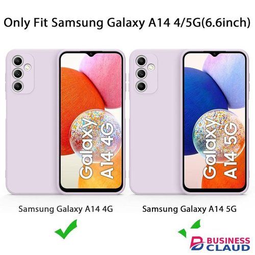 Silicone Slim Fit Cover for Samsung Galaxy A56 - Purple