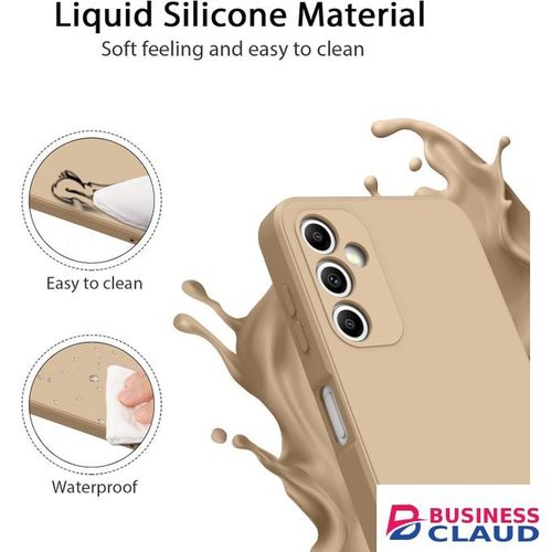Silicone Slim Fit Cover for Samsung Galaxy A14 - Beige Nude