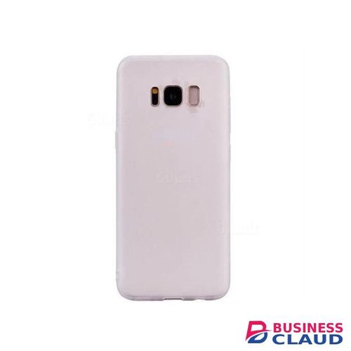 Silicone Slim Fit Cover for Samsung Galaxy S8 - Beige Nude