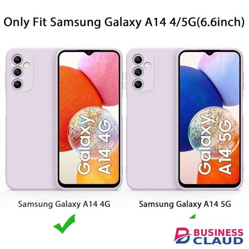 Silicone Slim Fit Cover for Samsung Galaxy A16 - Purple