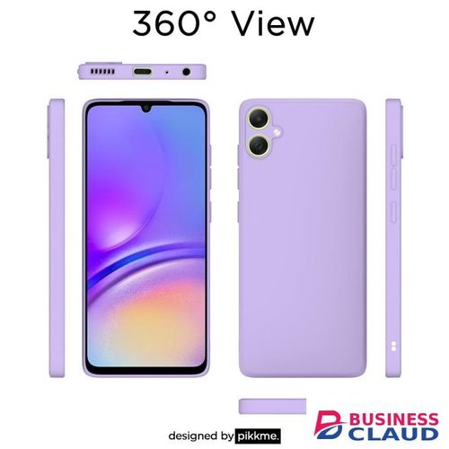 Silicone Slim Fit Cover for Samsung Galaxy A07 - Purple