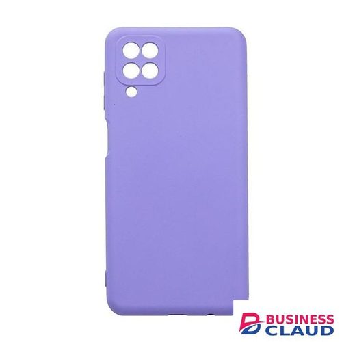 Silicone Slim Fit Cover for Samsung Galaxy A12 - Purple