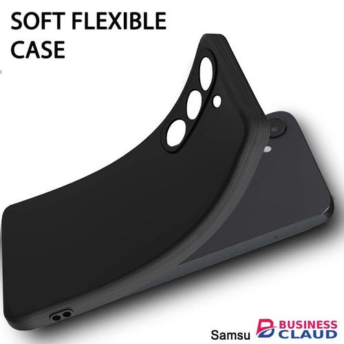 Silicone Slim Fit Cover for Samsung Galaxy A24 - Black