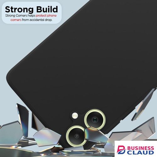 Silicone Slim Fit Cover for Samsung Galaxy A07 - Black