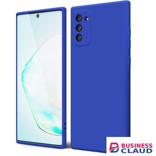 Silicone Slim Fit Cover for Samsung Galaxy Note 10 - Blue